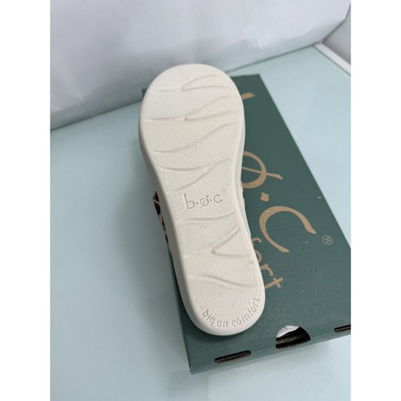 B.O.C. Aimee  Flip-Flop Thong Sandals Tan Leopard Print Tan Size 6 New In Box - Picture 9 of 14
